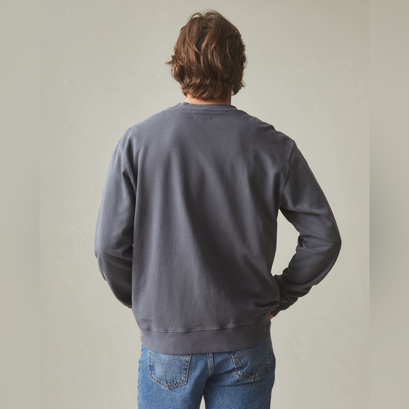 American Giant Mens Vintage Washed Relaxed French Terry Crewneck Sweatshirt NWOT - Picture 2 of 4